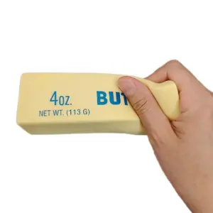 Butter Ball Squishy — Slow-Rise Foam Orb