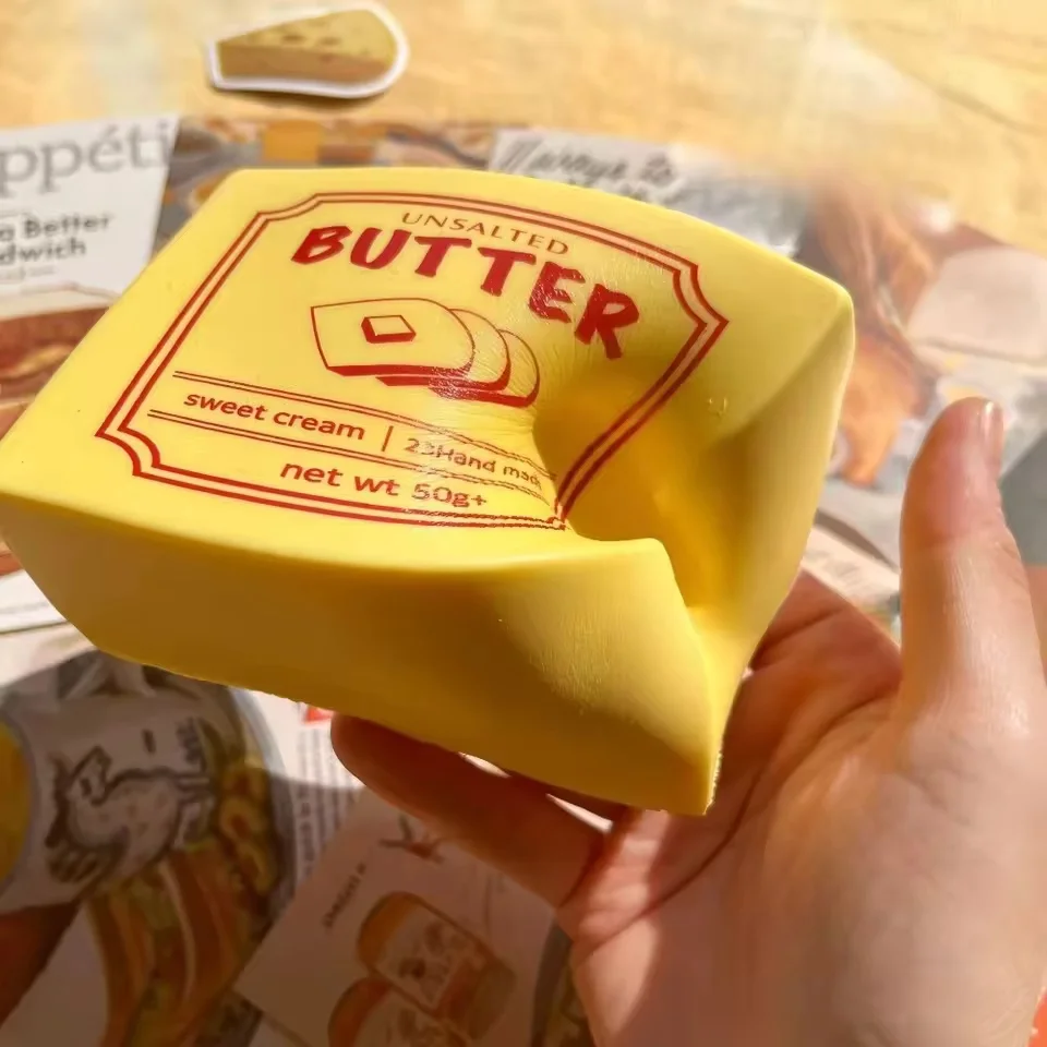 Butter Block Squishy — Classic Slow-Rise Bar
