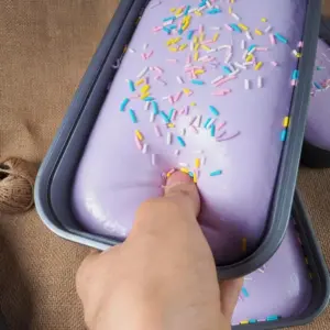 Buttercream Cake Squishy — Slow-Rise Dessert Slice