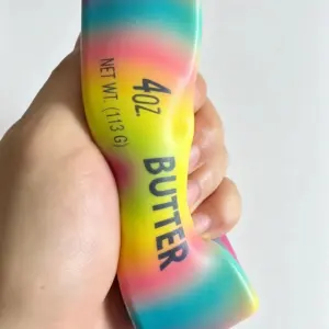 Hand-Press Butter Squishy — Slow-Rise Stick