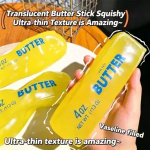 Knead & Squeeze Butter Squishy — 4oz Slow-Rise Stick