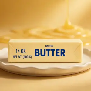 Jumbo butter squishy 14oz - extra-long realistic butter stick stress toy