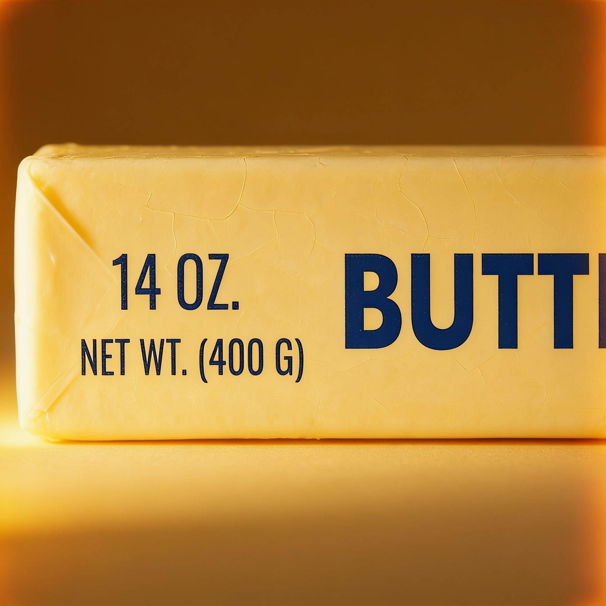 Close-up of the jumbo butter squishy 14 oz print and crackly shell texture