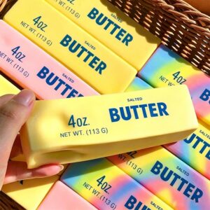 Soft Butter Stick Squishy — 4oz Slow-Rise Fidget