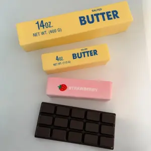 2-Way Soft Butter Squishy — 4oz Slow-Rise Stick