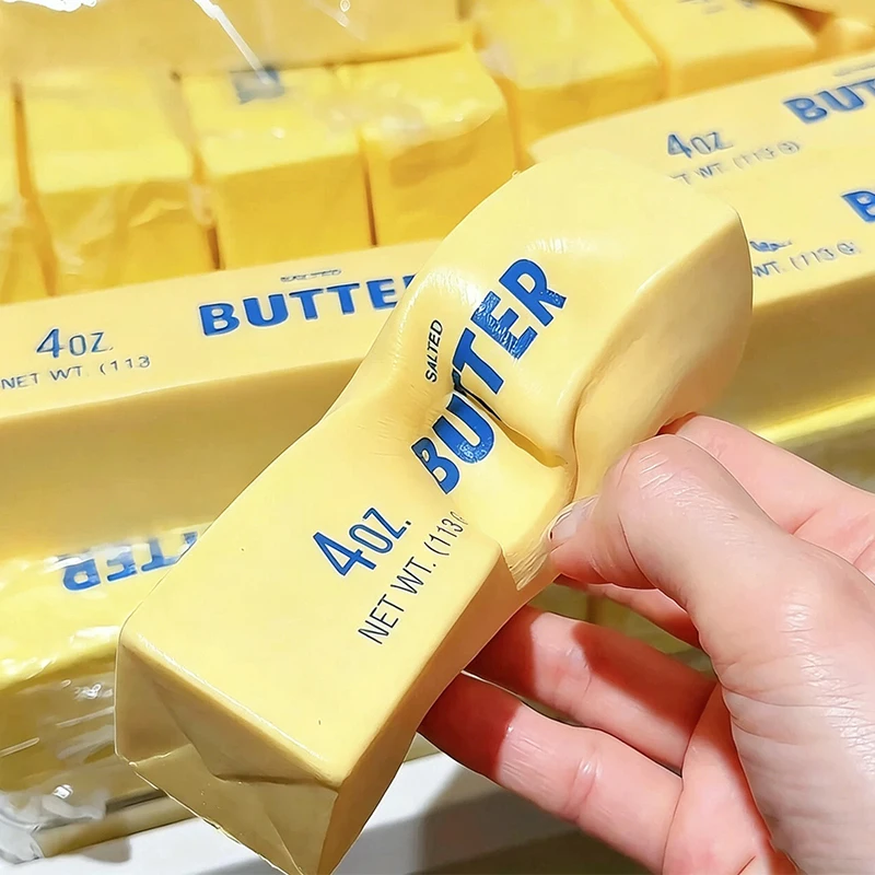 Gentle Touch Butter Squishy — 4oz Slow-Rise Stick