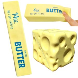 Giant Butter Squishy — 14oz Jumbo Slow-Rise Stick
