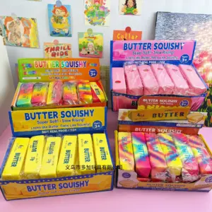Butter Squishy 12-Pack — Bulk Slow-Rise Sticks