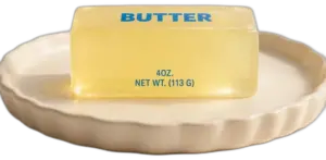 Translucent 4oz butter squishy