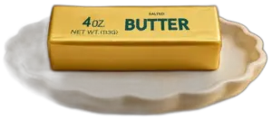 Golden 4oz butter squishy