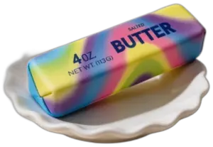 Rainbow 4oz butter squishy
