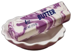 Purple marble 4oz butter squishy